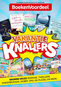 BoekenVoordeel folder voorblad