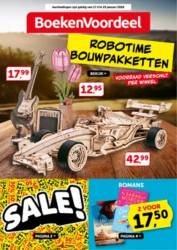 BoekenVoordeel folder voorblad