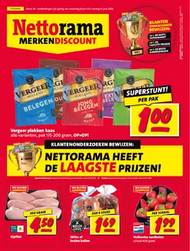 Nettorama folder voorblad