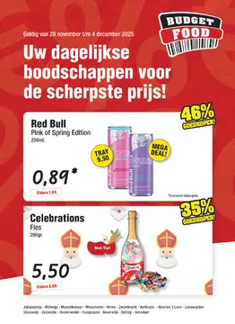 Budget Food folder voorblad
