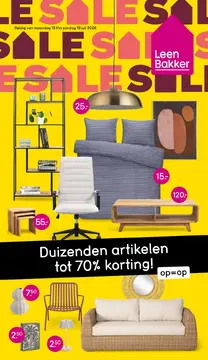 Leen Bakker folder voorblad