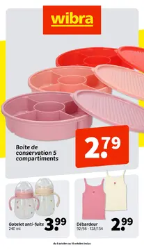 Wibra couverture de brochure