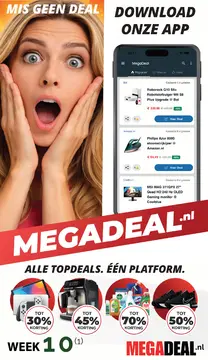 MegaDeal folder voorblad