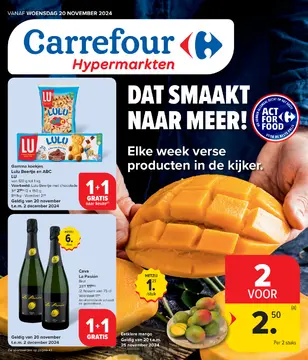 Carrefour folder voorblad