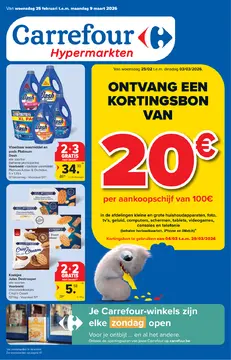 Carrefour folder voorblad