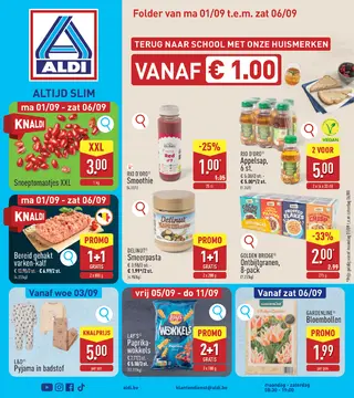 ALDI folder voorblad