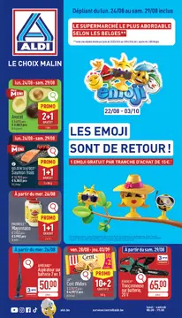 ALDI couverture de brochure