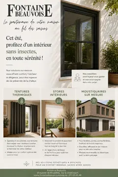 Fontaine Beauvois couverture de brochure