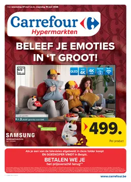 Carrefour folder voorblad