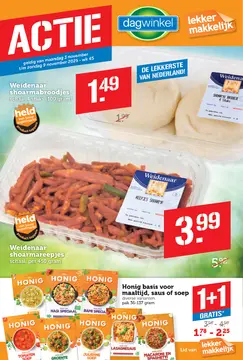 Dagwinkel folder voorblad