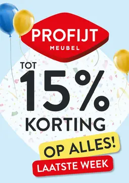 Profijt Meubel folder voorblad