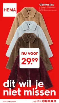 HEMA folder voorblad