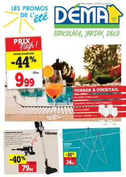 DÉMA couverture de brochure