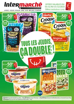 Intermarché couverture de brochure
