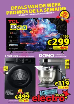 ElectroStock couverture de brochure