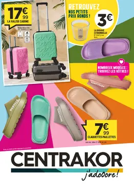 Centrakor couverture de brochure