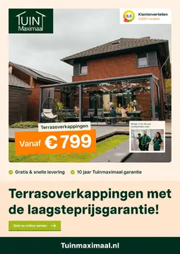 Tuinmaximaal folder voorblad