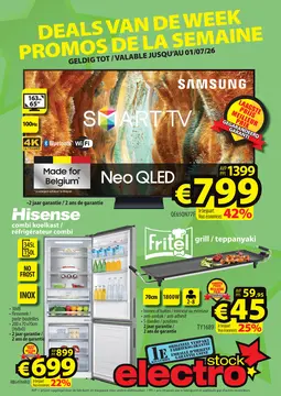 ElectroStock folder voorblad