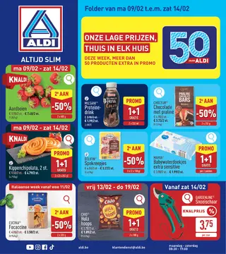 ALDI folder voorblad