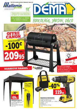 DÉMA couverture de brochure