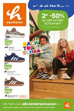 vanHaren Schoenen folder voorblad