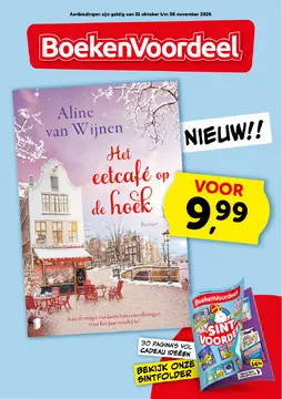 BoekenVoordeel folder voorblad