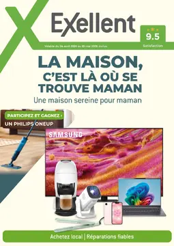 Exellent couverture de brochure