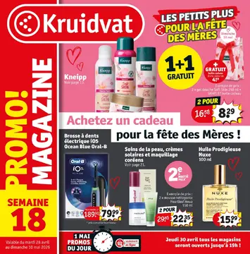 Kruidvat couverture de brochure