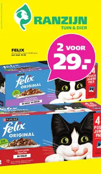 Ranzijn tuin & dier folder voorblad
