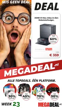 MegaDeal folder voorblad
