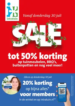 Intratuin folder voorblad