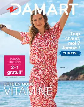 Damart couverture de brochure