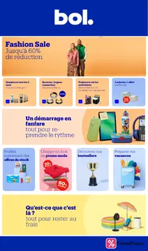 Bol.com couverture de brochure