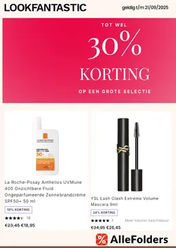 LookFantastic folder voorblad