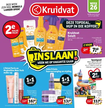Kruidvat folder voorblad