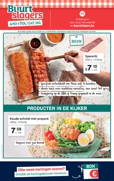 Buurtslagers folder voorblad