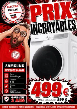 Electro Zschau couverture de brochure