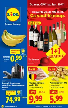 Lidl couverture de brochure