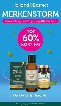 Holland & Barrett folder voorblad