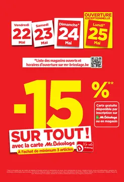 Mr.Bricolage couverture de brochure