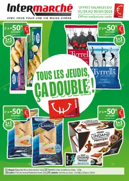 Intermarché couverture de brochure
