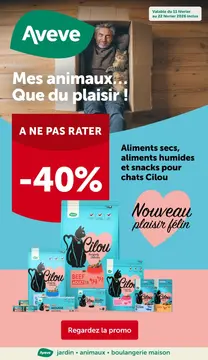 Aveve couverture de brochure