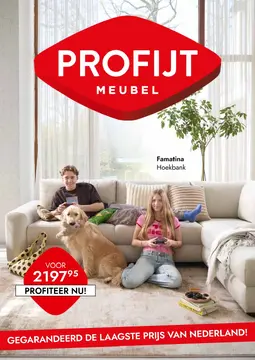 Profijt Meubel folder voorblad