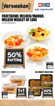 MCD Supermarkt folder voorblad