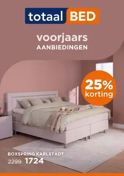 totaalBED folder voorblad