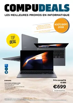 CompuDeals couverture de brochure