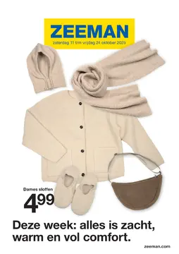Zeeman folder voorblad