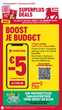 Delhaize folder voorblad