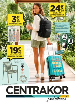 Centrakor couverture de brochure