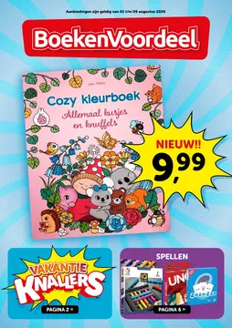 BoekenVoordeel folder voorblad